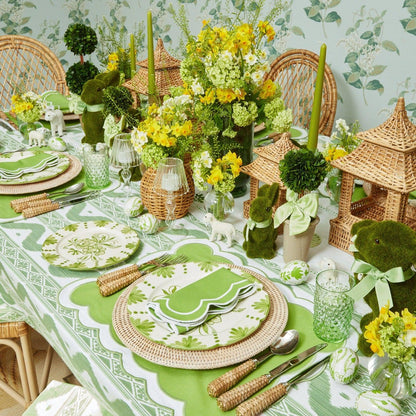 Emerald Hobnail Glasses & Jug Set