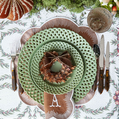 Caramel Alathea Linen Placemats (Set of 4)