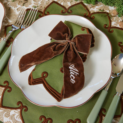 Chocolate Personalisable Bow
