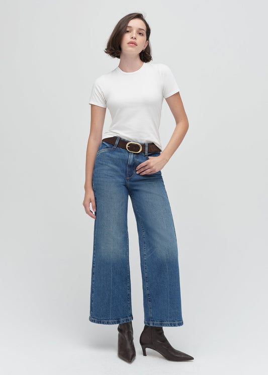 THE SHORTIE MISCHA SUPER HIGH RISE WIDE LEG