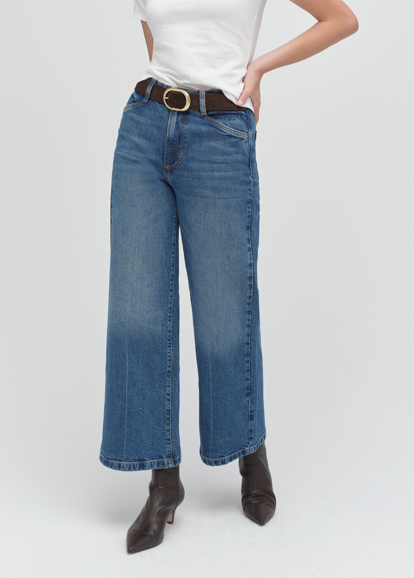 THE SHORTIE MISCHA SUPER HIGH RISE WIDE LEG