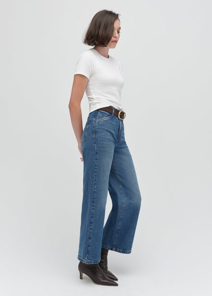 THE SHORTIE MISCHA SUPER HIGH RISE WIDE LEG