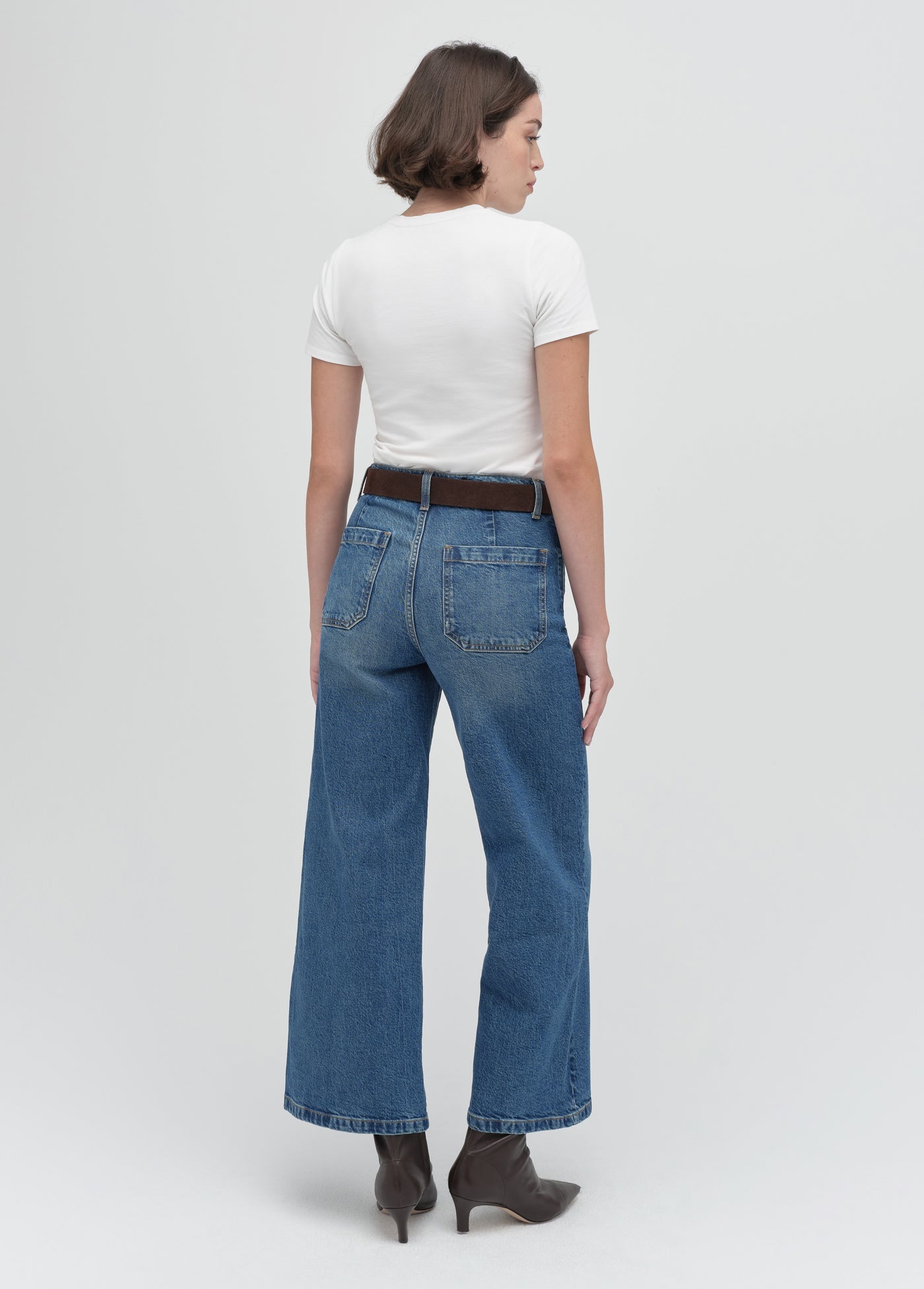 THE SHORTIE MISCHA SUPER HIGH RISE WIDE LEG