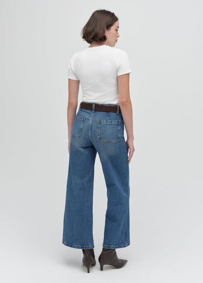 THE SHORTIE MISCHA SUPER HIGH RISE WIDE LEG