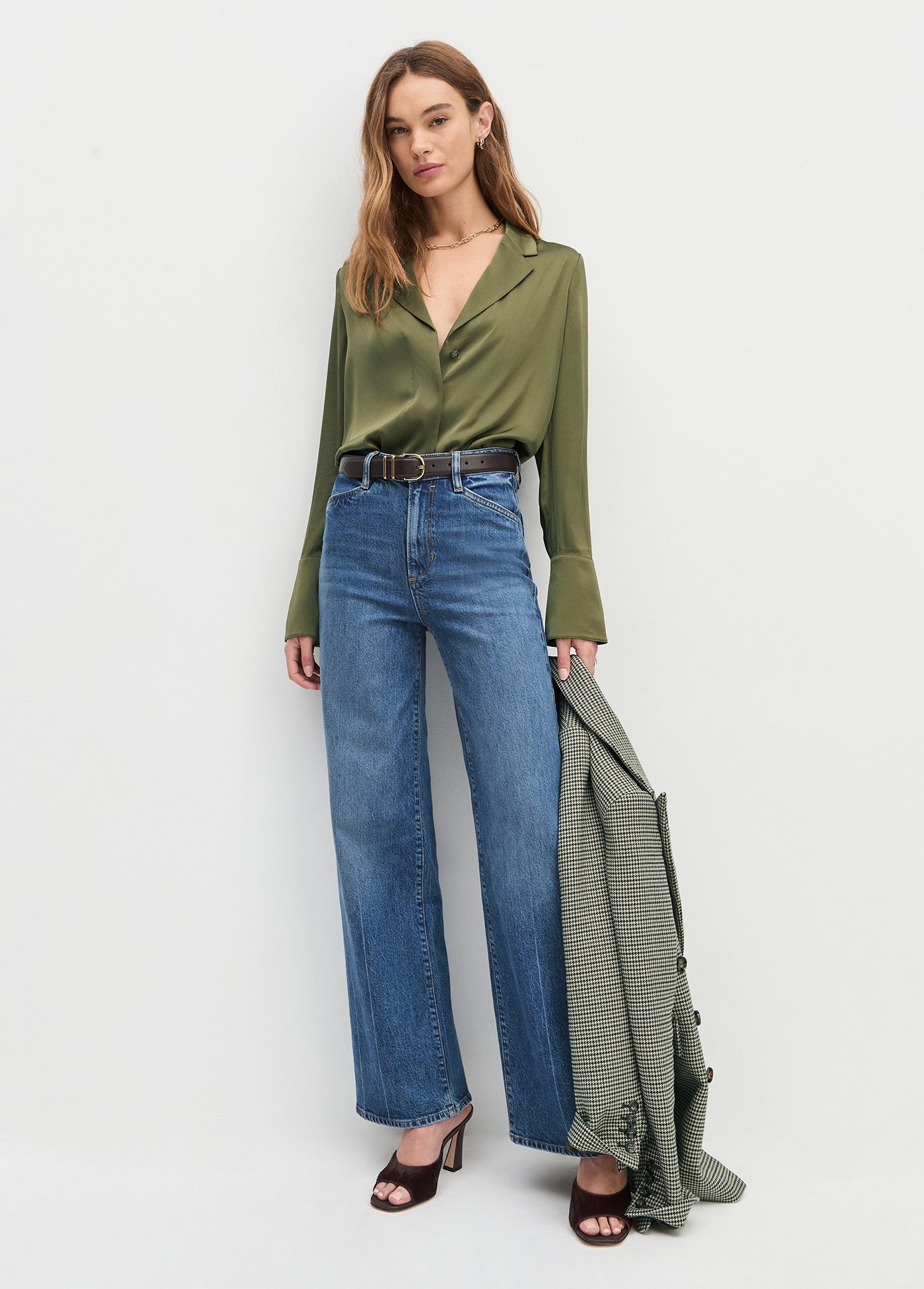 THE MISCHA SUPER HIGH RISE WIDE LEG