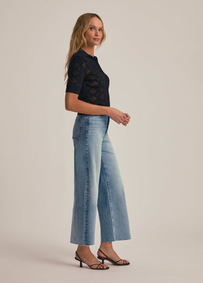 THE MISCHA SUPER HIGH RISE WIDE LEG CROP