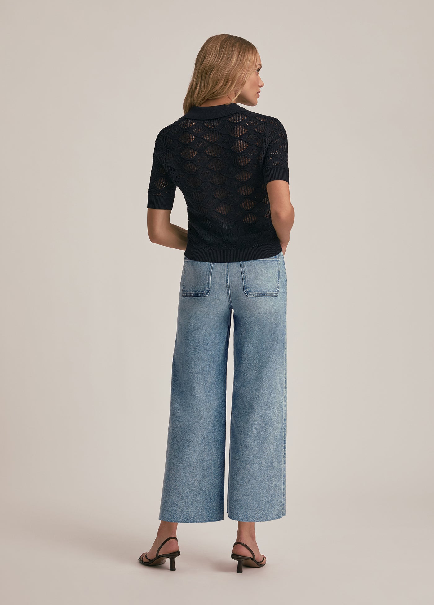 THE MISCHA SUPER HIGH RISE WIDE LEG CROP