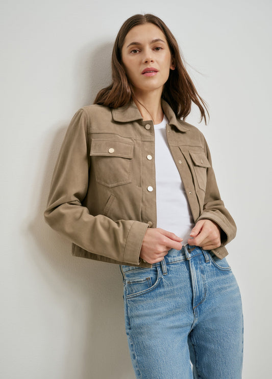 THE SUEDE DAKOTA JACKET