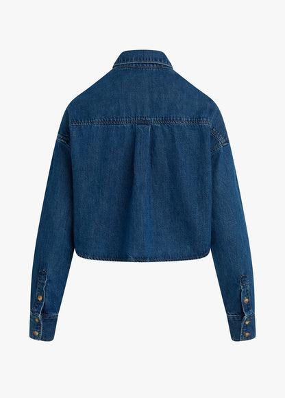 THE CROP EX-BOYFRIEND SHIRT