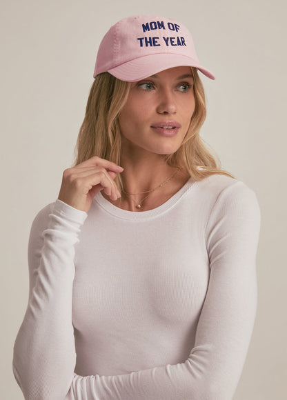 THE MOM OF THE YEAR BASEBALL HAT