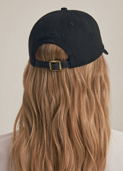 THE BASEBALL CAP WITH LEATHER STRAP
