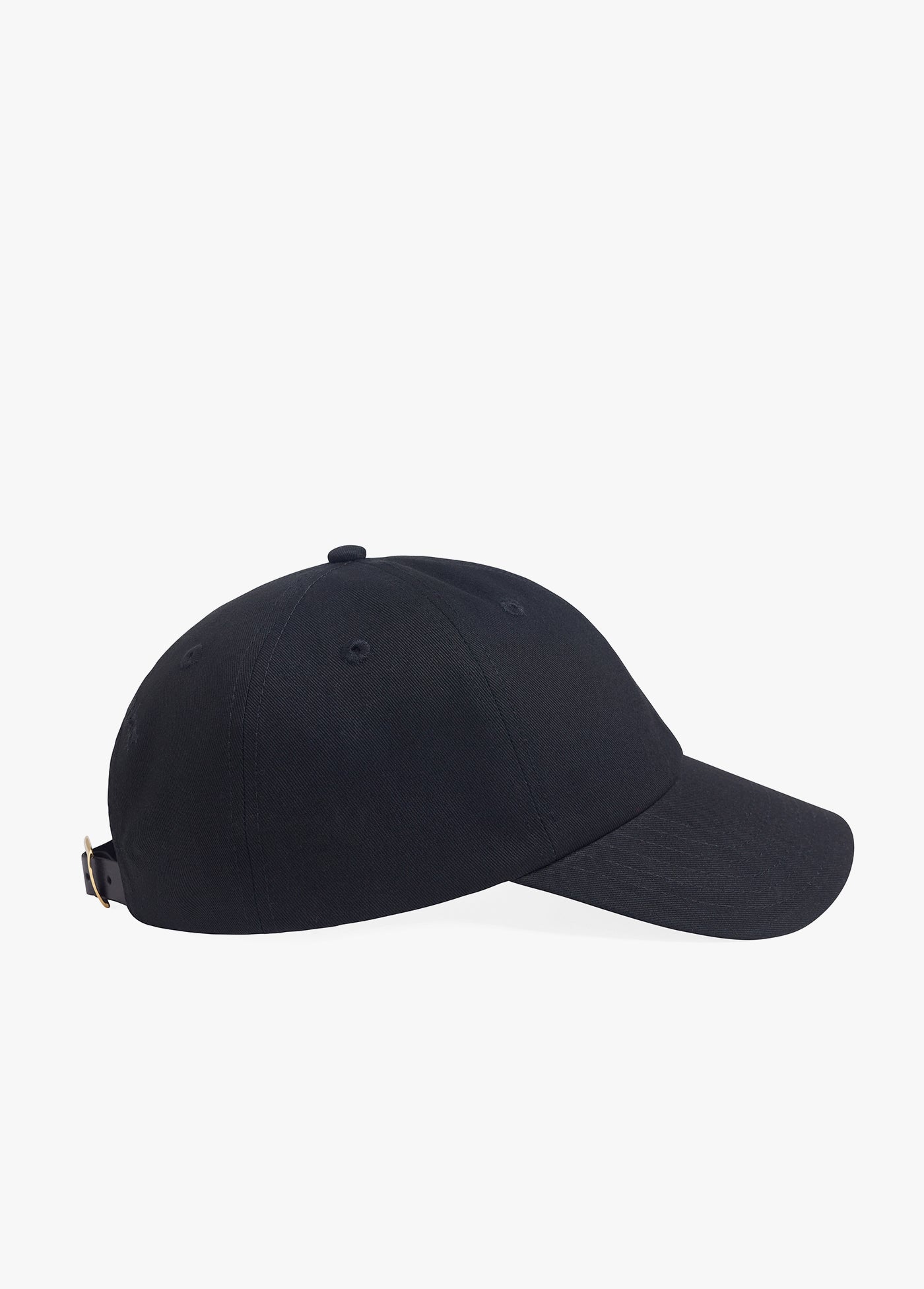 THE BASEBALL CAP WITH LEATHER STRAP