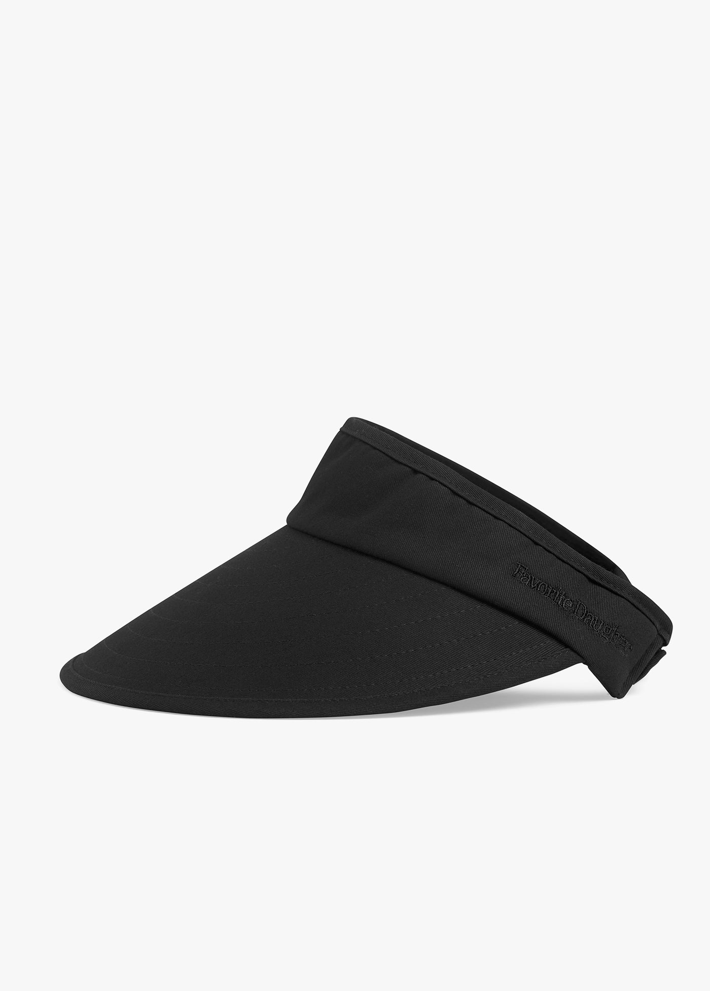 VISOR WITH EMBROIDERED LOGO