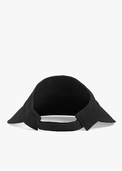 VISOR WITH EMBROIDERED LOGO