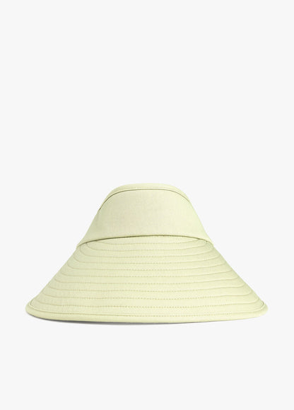 VISOR WITH EMBROIDERED LOGO