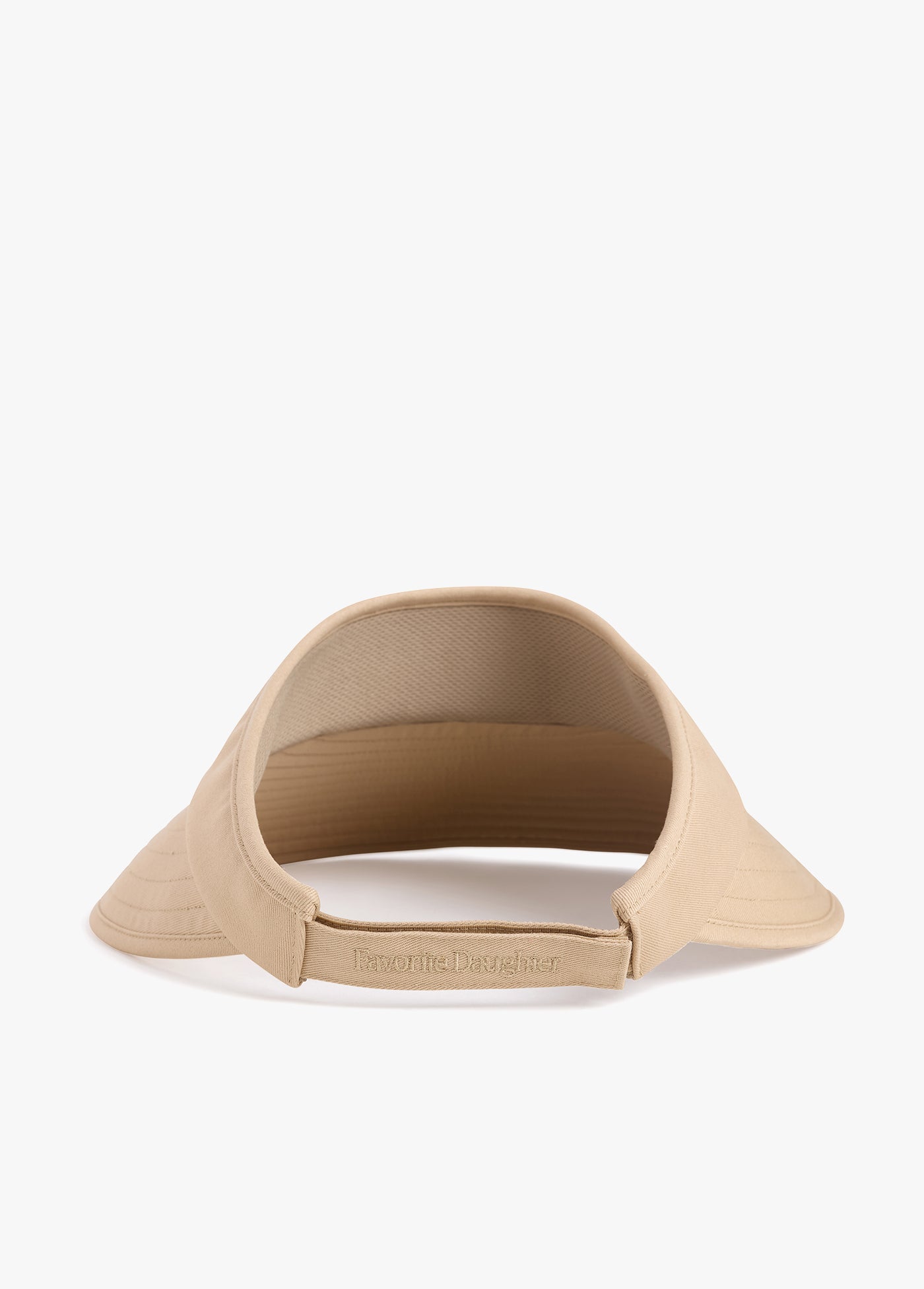 VISOR WITH EMBROIDERED LOGO