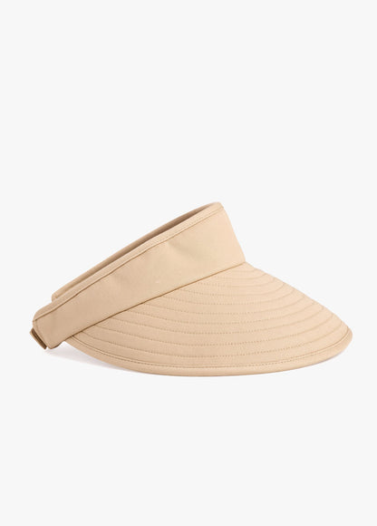 VISOR WITH EMBROIDERED LOGO