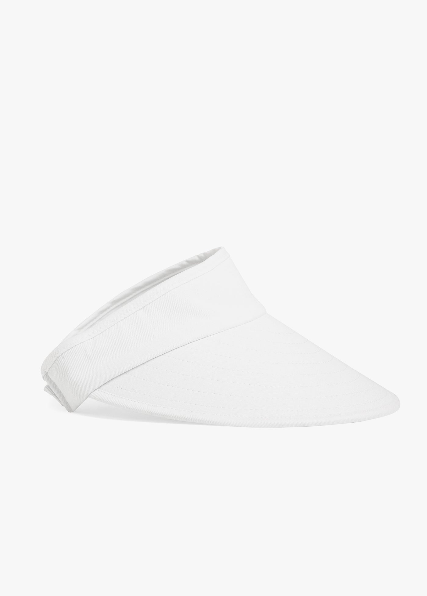 VISOR WITH EMBROIDERED LOGO