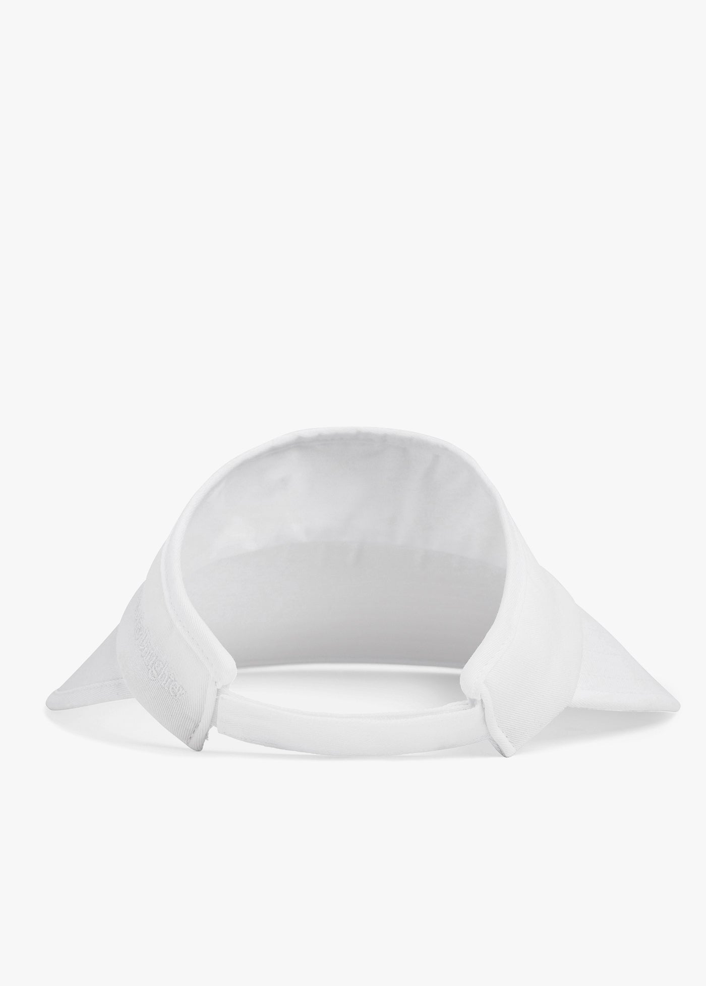 VISOR WITH EMBROIDERED LOGO