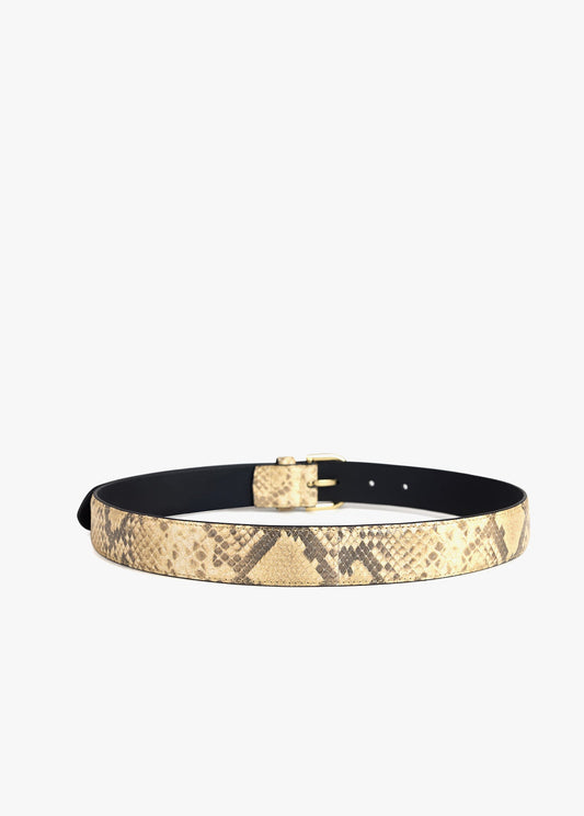 THE SNAKE PRINT JUNI BELT