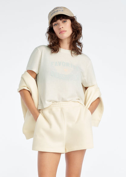 THE CROPPED FAVORITE DAUGHTER TEE