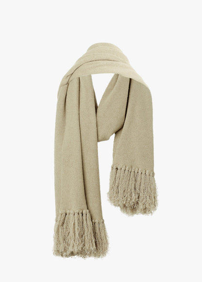 THE FRINGE LIGHTWEIGHT KNIT SCARF