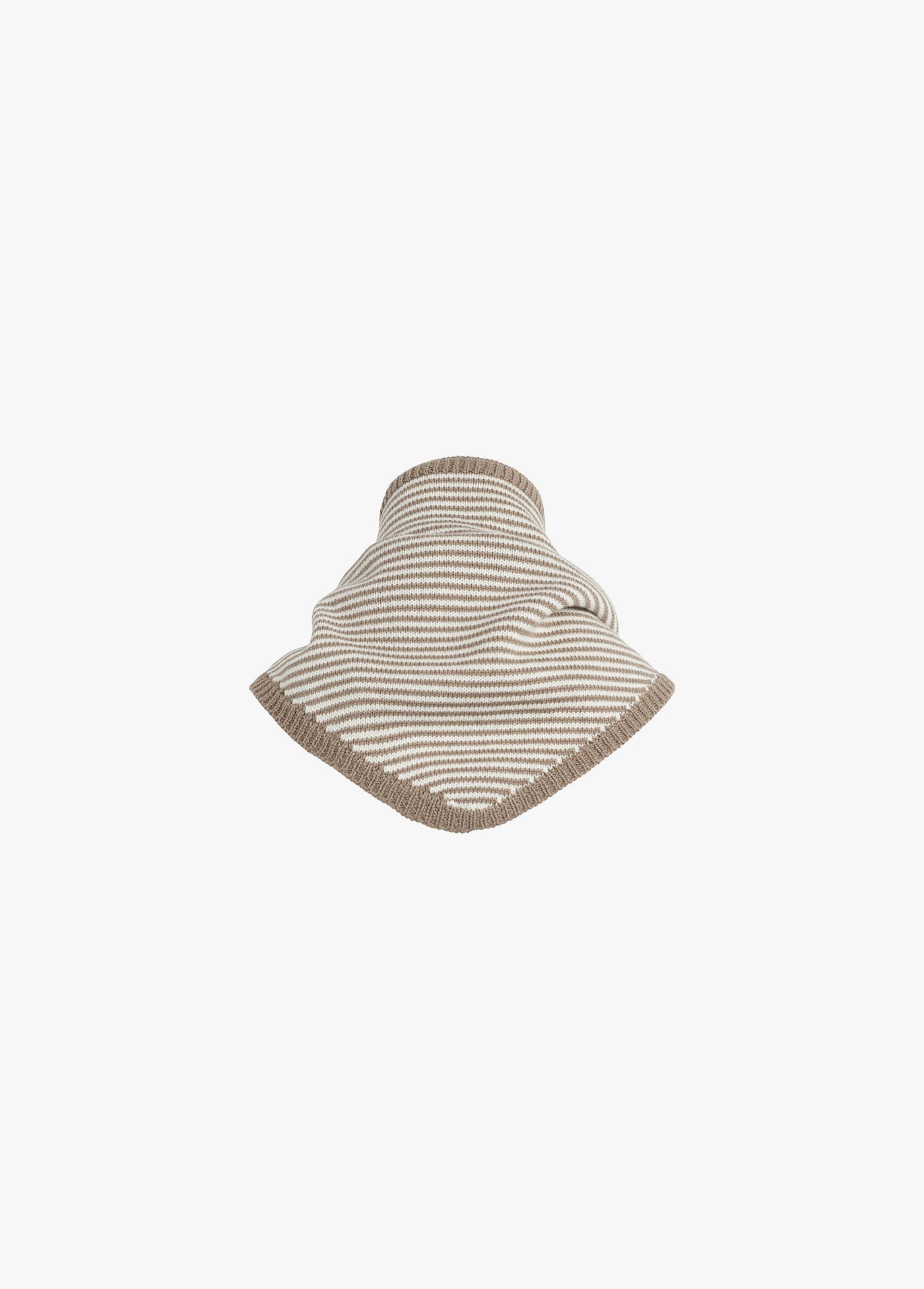 THE STRIPED TRIANGLE SCARF