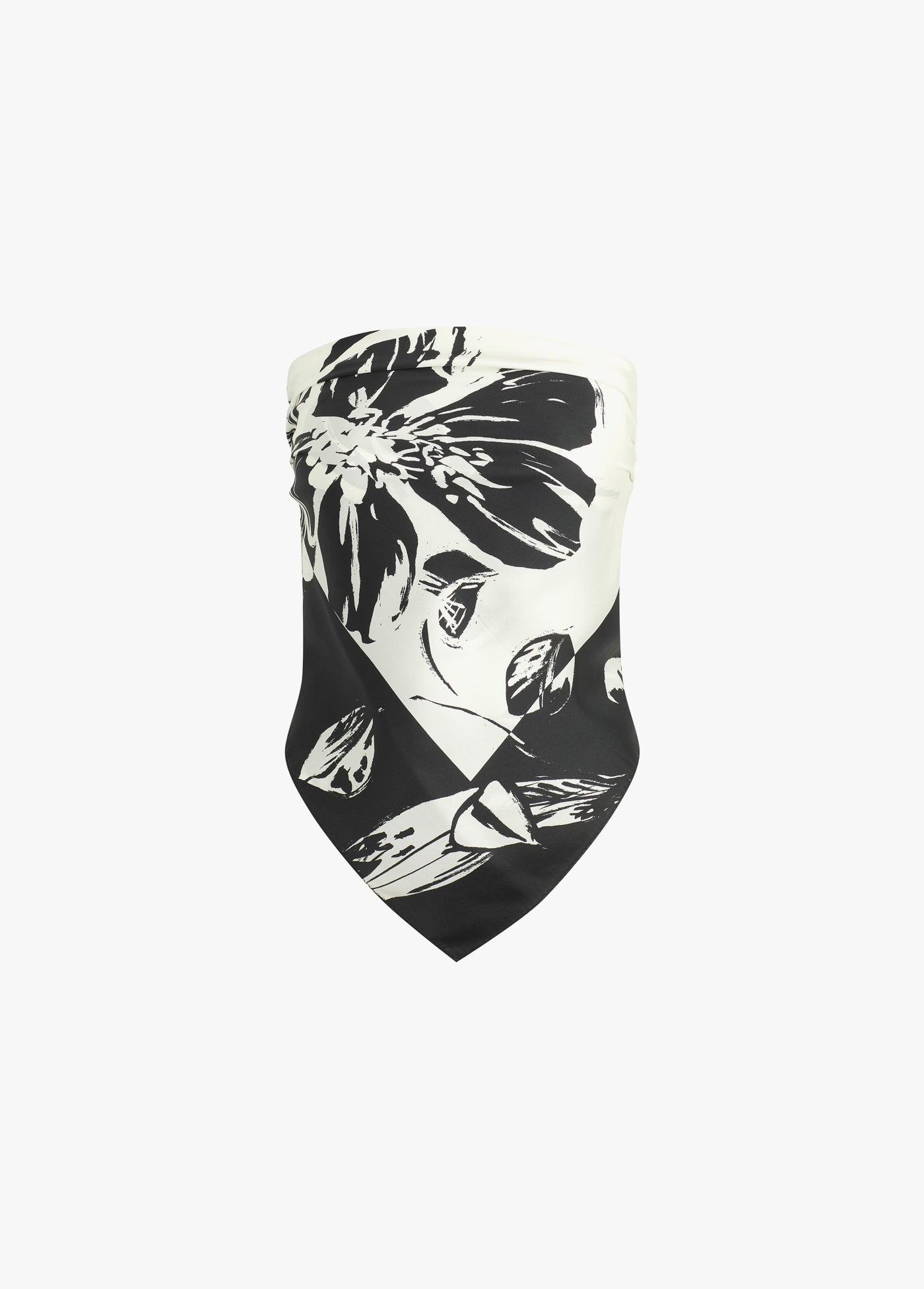 THE VINTAGE FLORAL SILK SQUARE SCARF