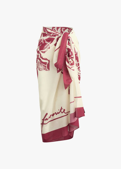 THE VINTAGE FLORAL PAREO