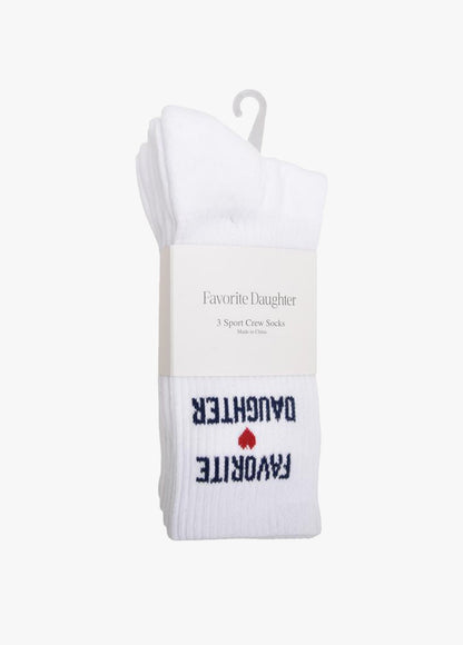 THE FAVORITE DAUGHTER HEART SOCK SET