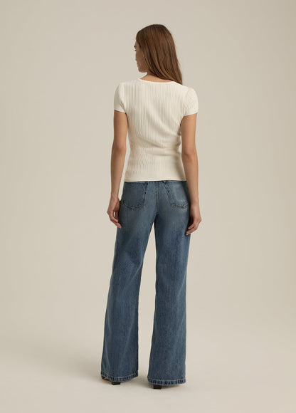 THE KENNEDY CAP SLEEVE TOP