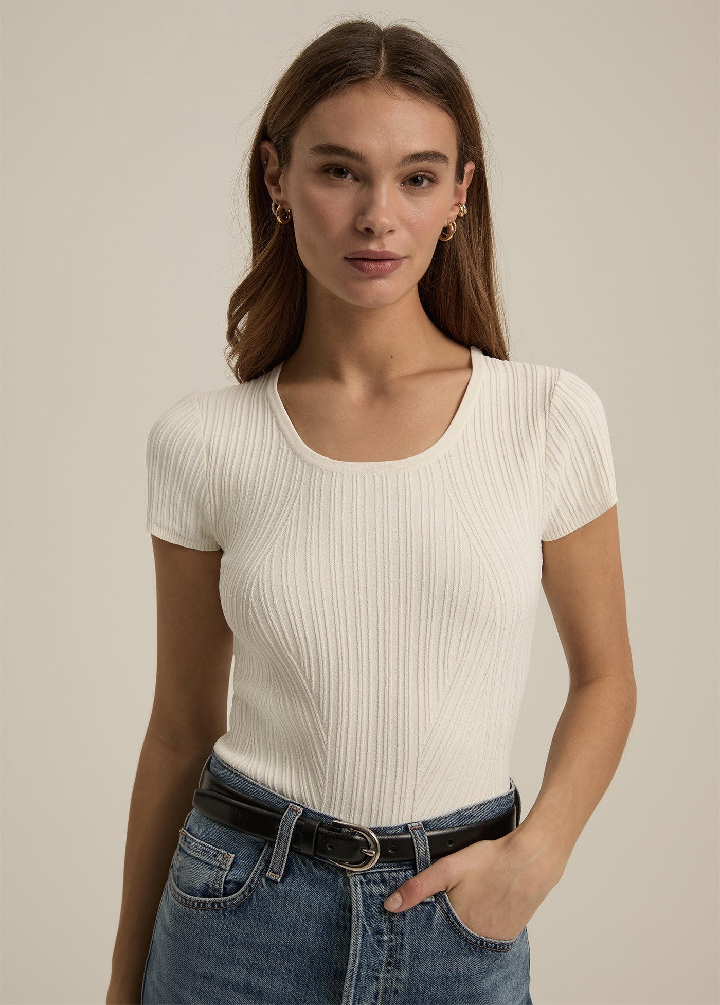 THE KENNEDY CAP SLEEVE TOP