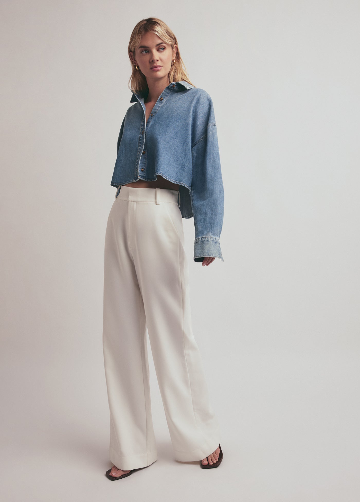 THE JONES WIDE LEG PANT
