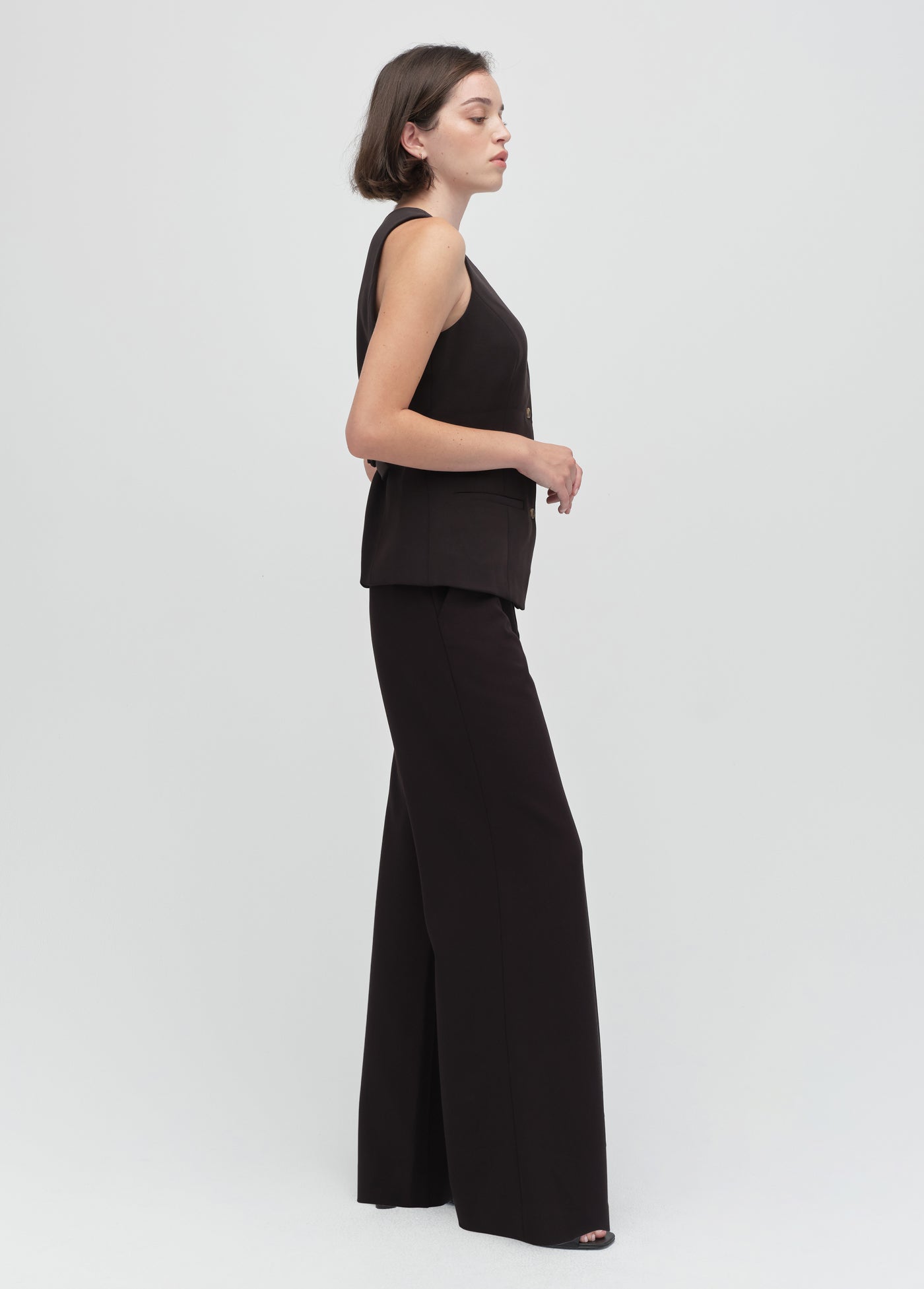 THE PETITE JONES WIDE LEG PANT
