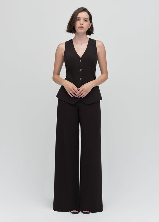 THE PETITE JONES WIDE LEG PANT