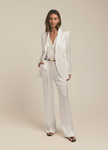 THE SATIN BLAZER