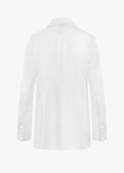 THE SATIN BLAZER