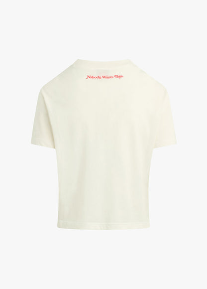 THE CROPPED DRUNK LUNCH TEE