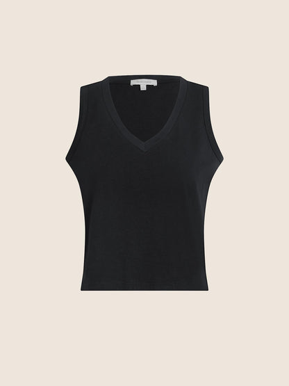 THE ORGANIC EVERYDAY V-NECK TANK