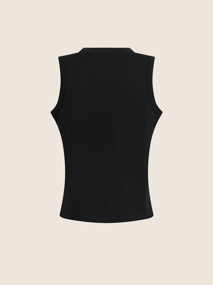 THE ORGANIC EVERYDAY V-NECK TANK