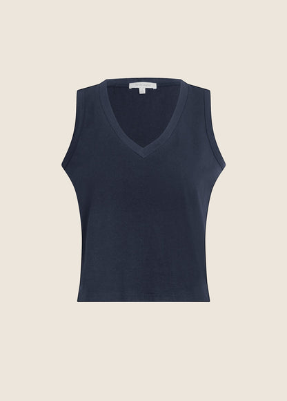 THE ORGANIC EVERYDAY V-NECK TANK