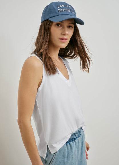 THE ORGANIC EVERYDAY V-NECK TANK