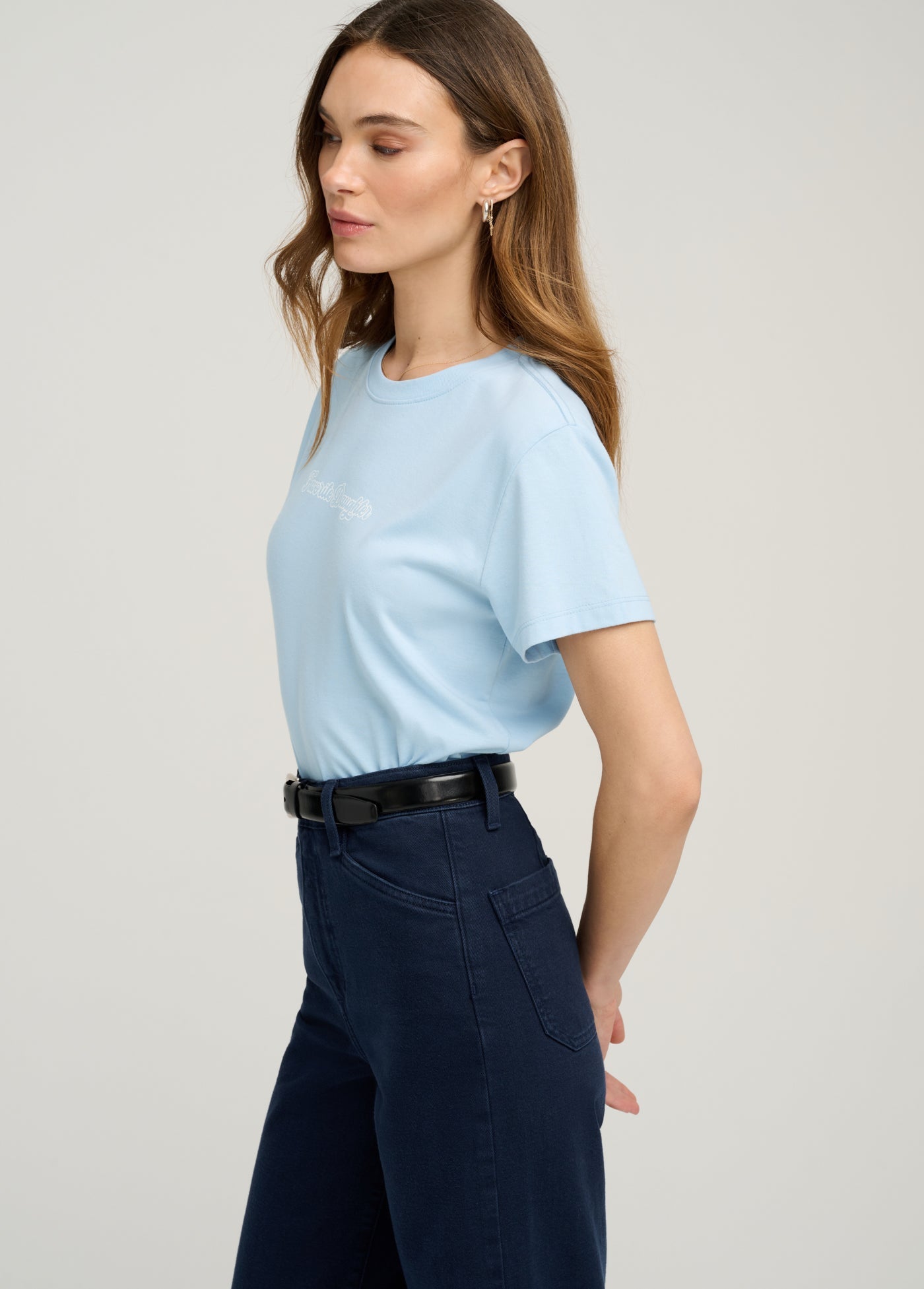 THE CROPPED VARSITY TEE