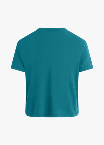 THE CROPPED COLLEGIATE TEE