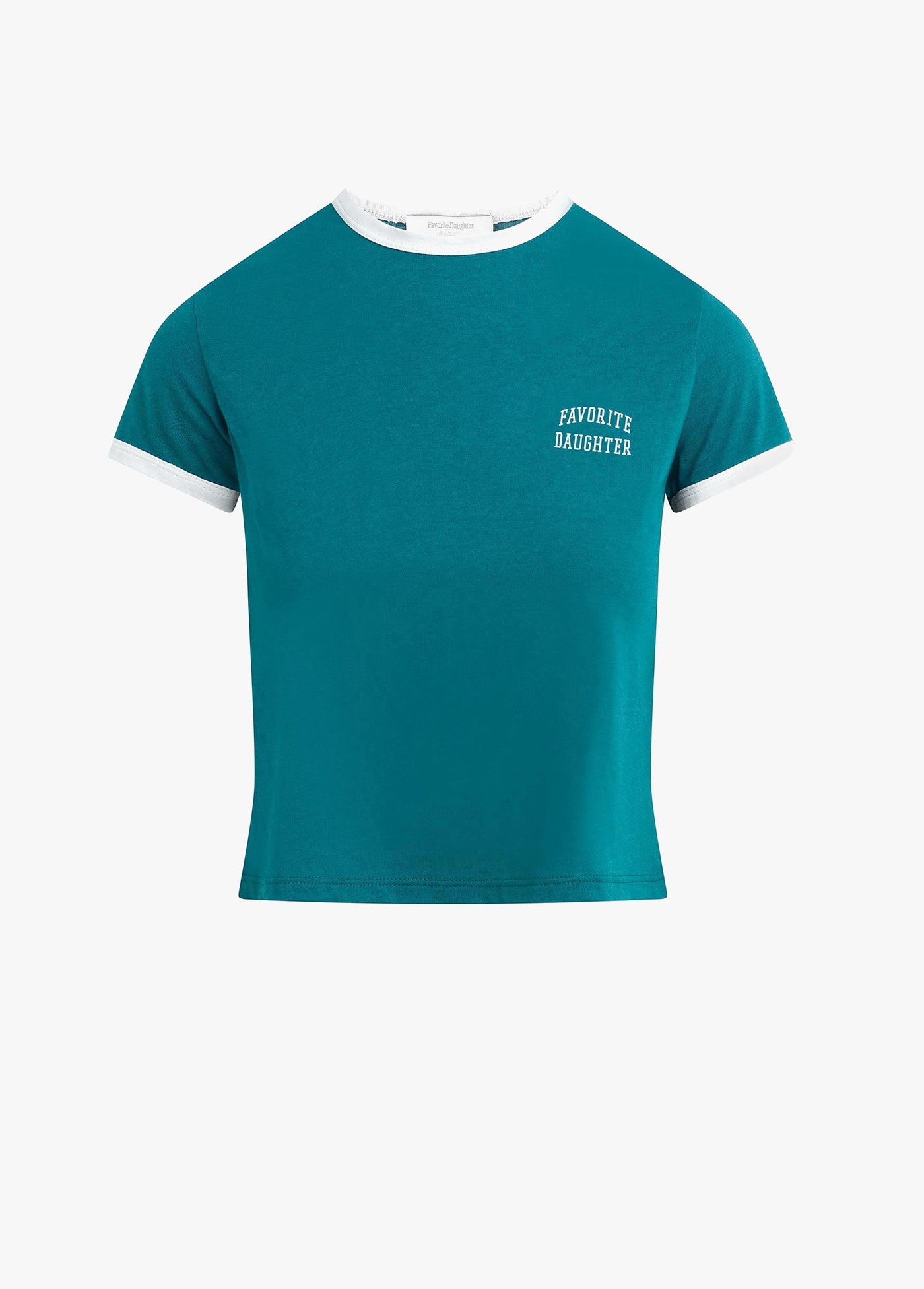 THE CROPPED FAVORITE DAUGHTER RINGER TEE