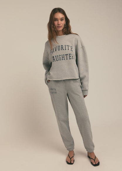 THE CROPPED COLLEGIATE SWEATSHIRT