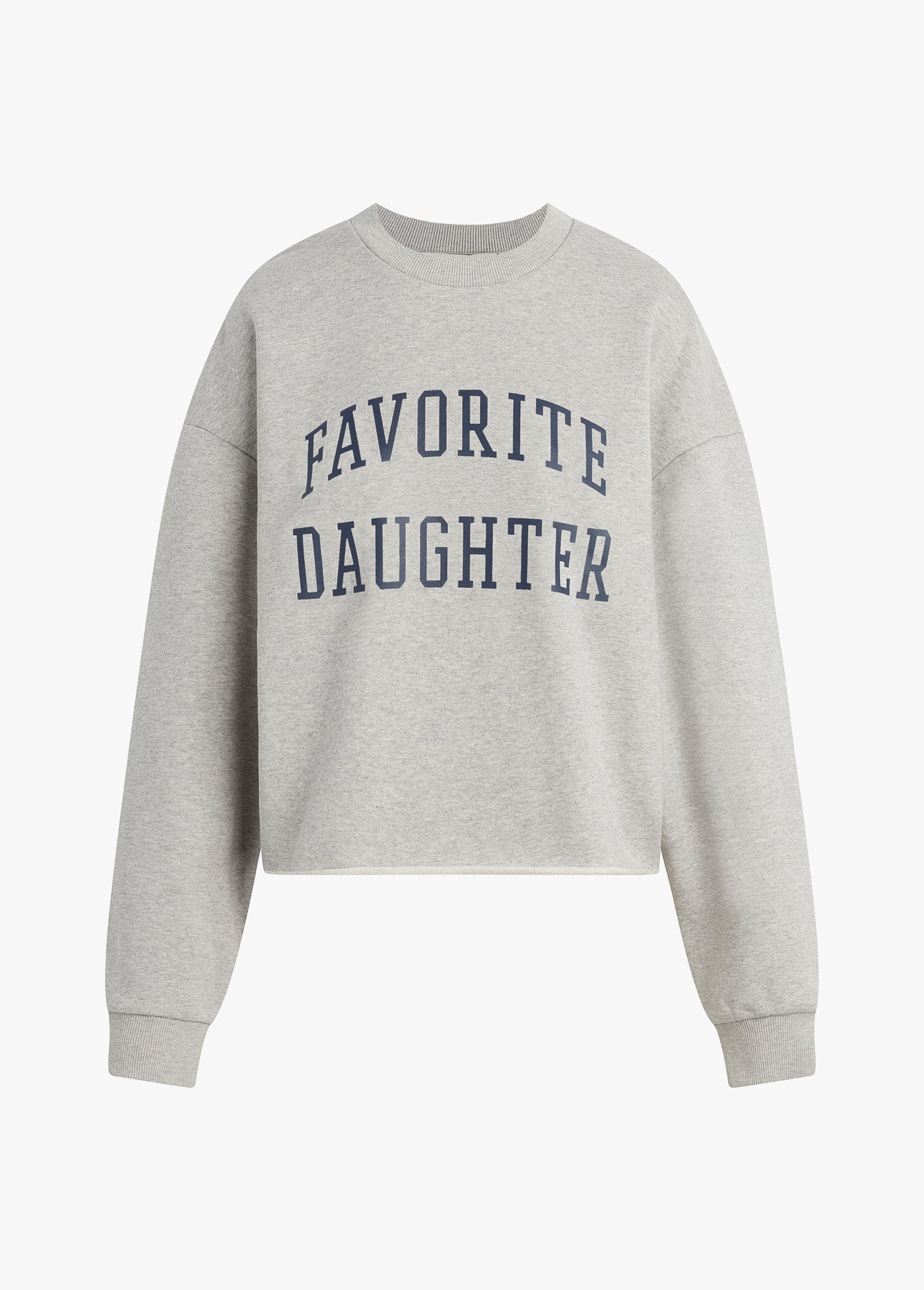 THE CROPPED COLLEGIATE SWEATSHIRT