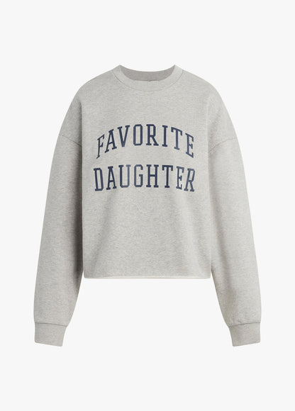 THE CROPPED COLLEGIATE SWEATSHIRT