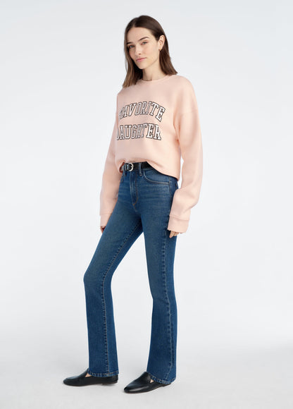 THE CROPPED COLLEGIATE SWEATSHIRT
