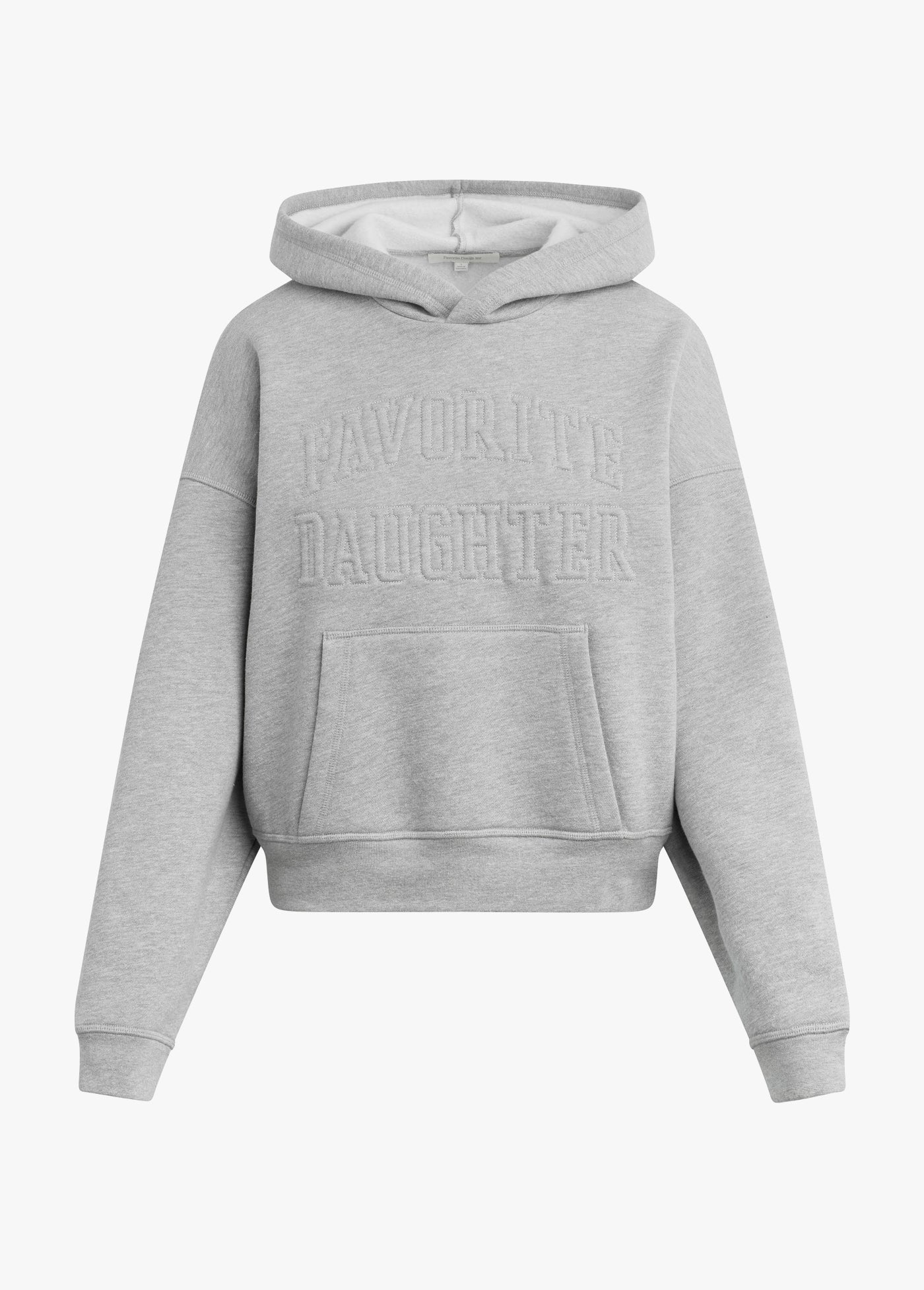 THE COLLEGIATE EMBOSSED HOODIE